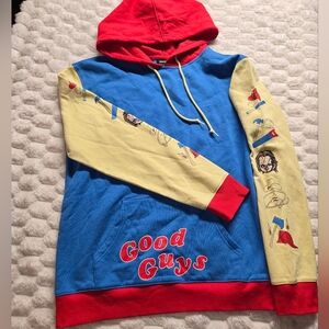 Mens Chucky Good Guys Hoodie Color Block Size M